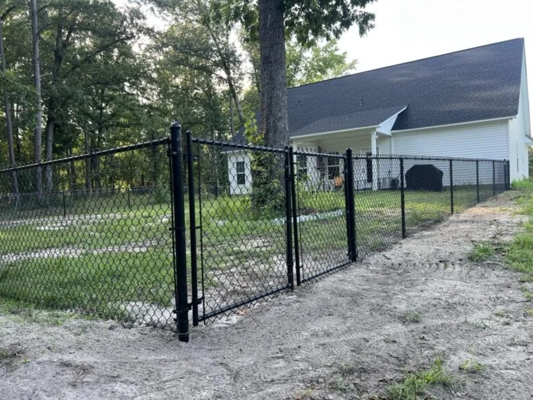 Fence installed by Fayetteville Fence Pros